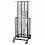Auto dish holder in acciaio Inox con Ruote per 100 Piatti