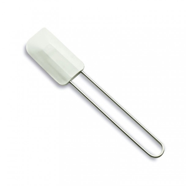 Spatola In Silicone Bianco