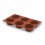Stampo Briochette 6 Cavità 79 mm Silicone Pastryflex
