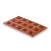 Stampo Piramide 15 Cavità Silicone Pastryflex