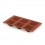 Stampo Piramide 6 Cavità Silicone Pastryflex