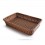 Il cestino del pane Quadrato Marrone