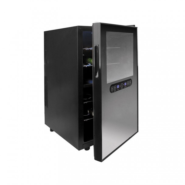 Armadio frigorifero 48 l/100 W - 18 Bottiglie Linea Nera