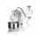 Elettrico mixer con Ciotola Professionale