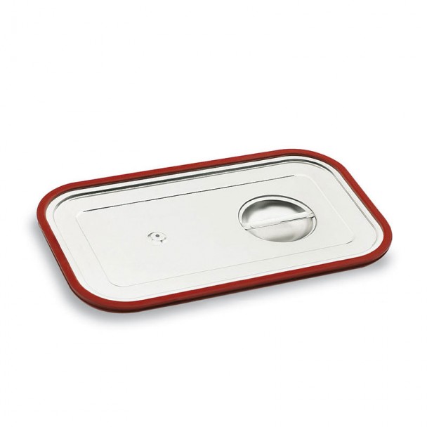 Tappo in acciaio Inox Aisi 200 Gastronorm con Guarnizione in Silicone