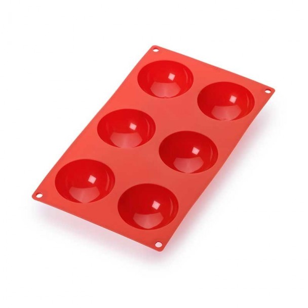 Stampo Semi-Gusci 6 Cavità
