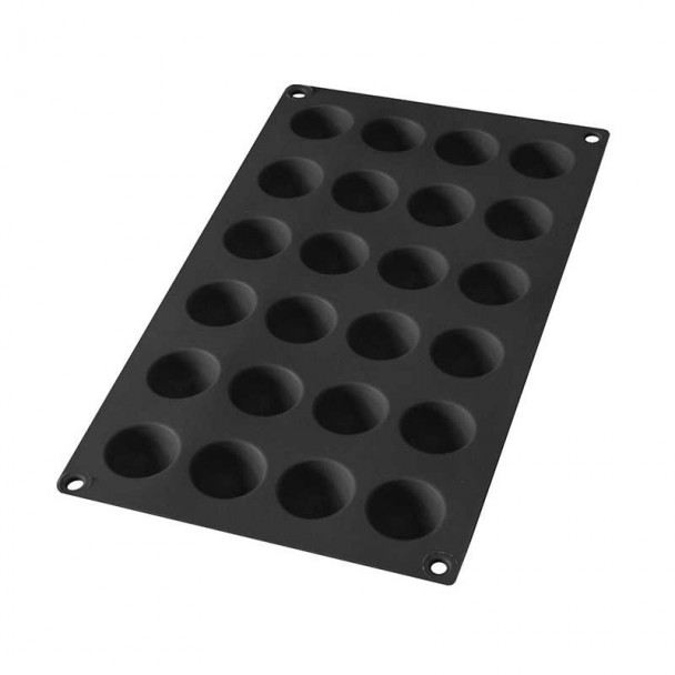 Stampo Mini Semi-Gusci 24 Cavità