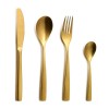 Set Posate BCN Gold Inox - 24 Pezzi