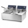 Friggitrice Elettrica Doppia Professionale