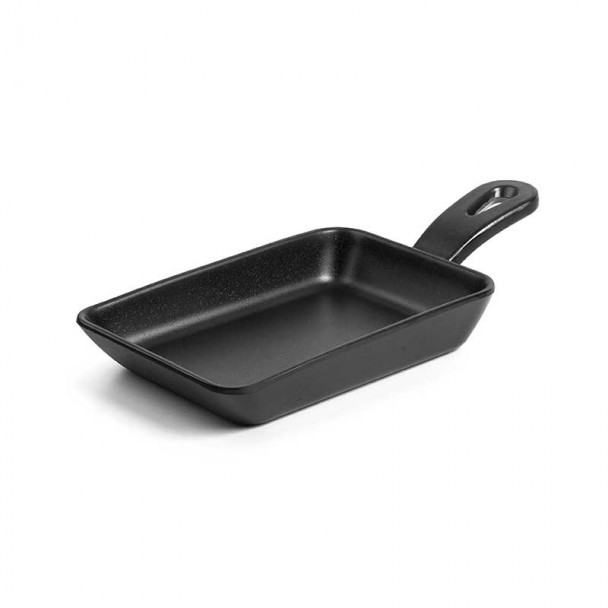 Mini padella rettangolare in melamina Magma