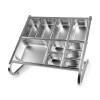 Supporto doppio vassoio Gastronorm