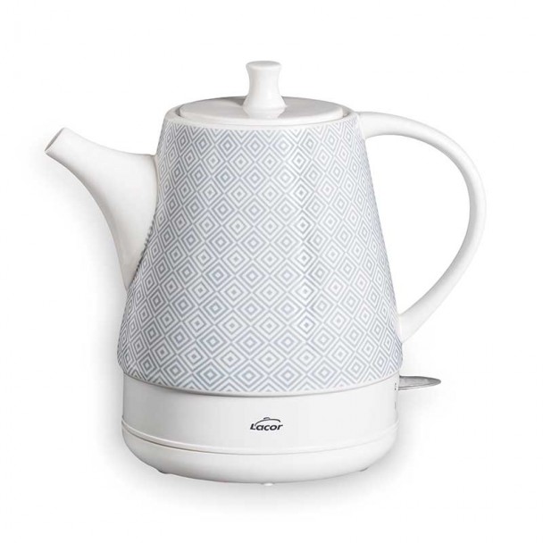 Bollitore in ceramica elettrico di GALA GRIGIO