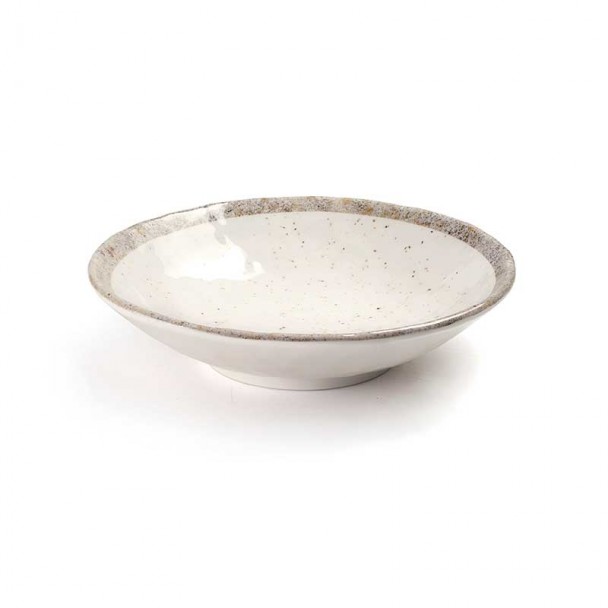 Piatto fondo tondo Terra