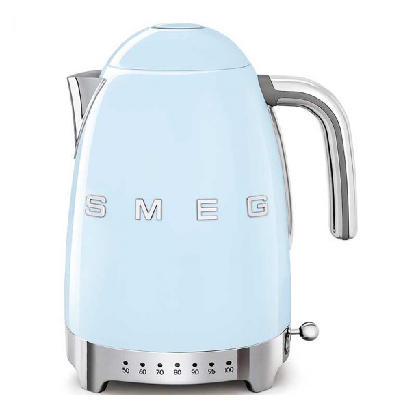bollitore a temperatura variabile blu stile anni ' 50