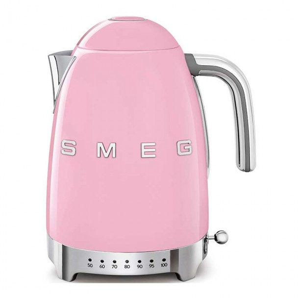 Bollitore a temperatura variabile stile anni ' 50 rosa