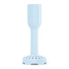 Frullatore a immersione con accessori stile anni 50 blu