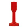 Frullatore a immersione con accessori stile anni 50 rosso