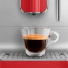 Macchina per il caffè super automatica con Steamer 50's style red