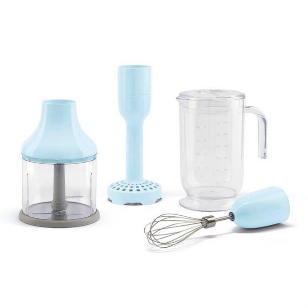 Set di accessori per frullatore a immersione Blu