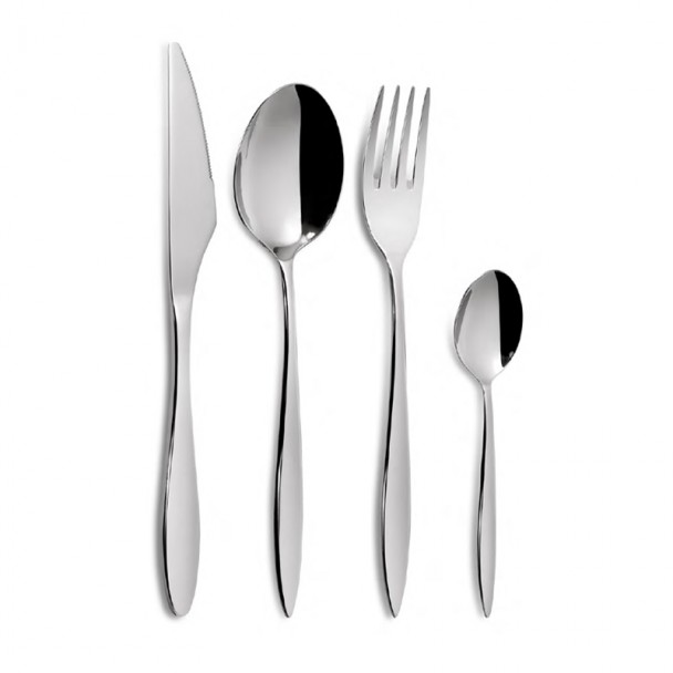Set Posate in Acciaio Inox Mia - 24 Pezzi