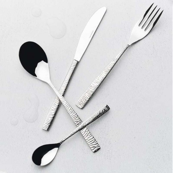 BCN Martele Set Posate in Acciaio Inox-24 Pezzi