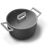 Casseruola Alta 26 cm 50's Style Nero