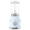Vetro blender stile anni 50 blu