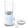 Vetro blender stile anni 50 blu