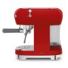 Caffettiera espresso Stile anni 50 rosso